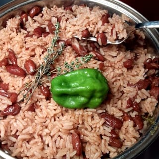 Rice and Peas Side
