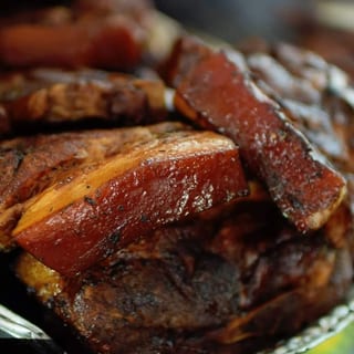 Oxtail and Jerk Pork
